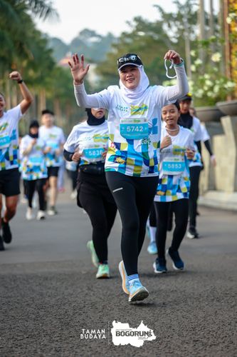 Race photo from Taman Budaya x BOGORUN 2025