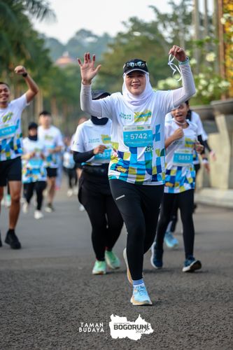 Race photo from Taman Budaya x BOGORUN 2025