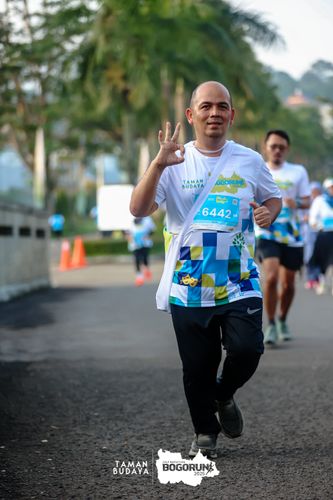 Race photo from Taman Budaya x BOGORUN 2025