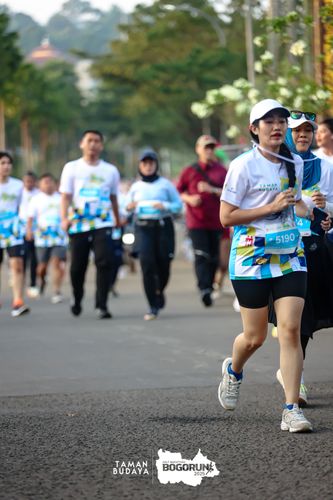 Race photo from Taman Budaya x BOGORUN 2025