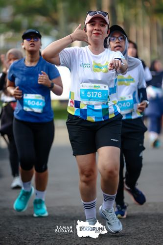Race photo from Taman Budaya x BOGORUN 2025