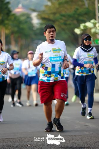 Race photo from Taman Budaya x BOGORUN 2025