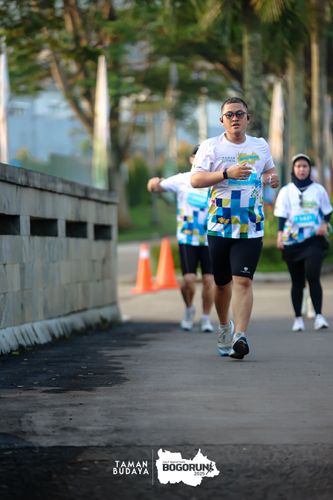Race photo from Taman Budaya x BOGORUN 2025