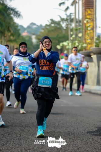 Race photo from Taman Budaya x BOGORUN 2025