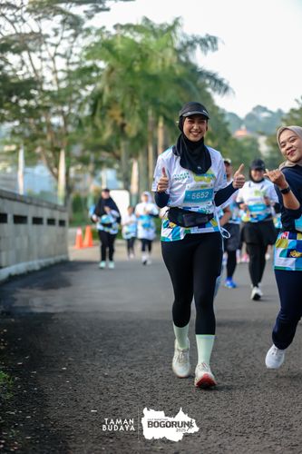 Race photo from Taman Budaya x BOGORUN 2025
