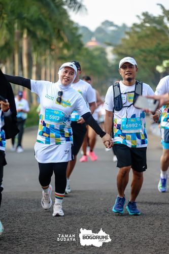 Race photo from Taman Budaya x BOGORUN 2025