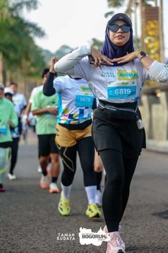 Race photo from Taman Budaya x BOGORUN 2025