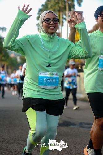 Race photo from Taman Budaya x BOGORUN 2025