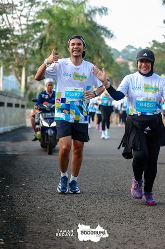 Race photo from Taman Budaya x BOGORUN 2025