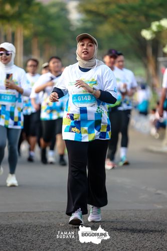 Race photo from Taman Budaya x BOGORUN 2025