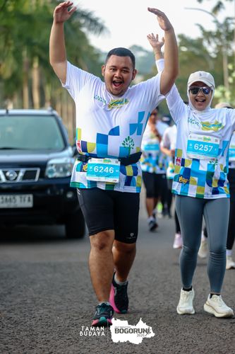 Race photo from Taman Budaya x BOGORUN 2025