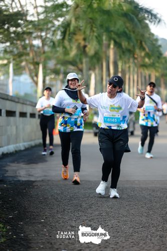 Race photo from Taman Budaya x BOGORUN 2025