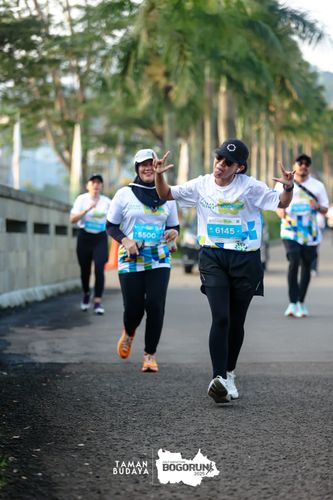 Race photo from Taman Budaya x BOGORUN 2025