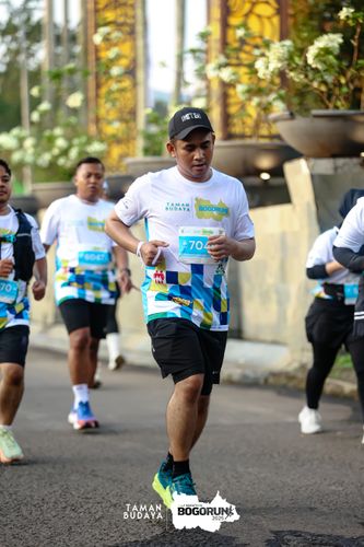 Race photo from Taman Budaya x BOGORUN 2025