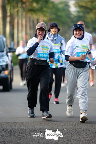 Race photo from Taman Budaya x BOGORUN 2025