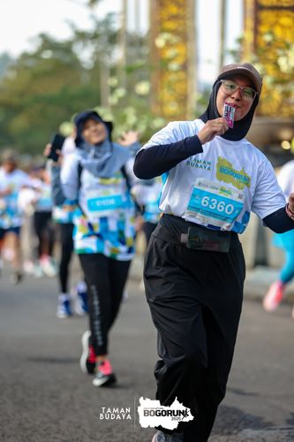 Race photo from Taman Budaya x BOGORUN 2025