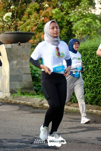 Race photo from Taman Budaya x BOGORUN 2025