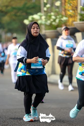 Race photo from Taman Budaya x BOGORUN 2025