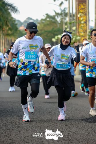 Race photo from Taman Budaya x BOGORUN 2025