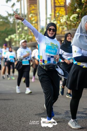 Race photo from Taman Budaya x BOGORUN 2025