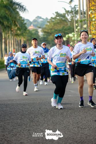 Race photo from Taman Budaya x BOGORUN 2025