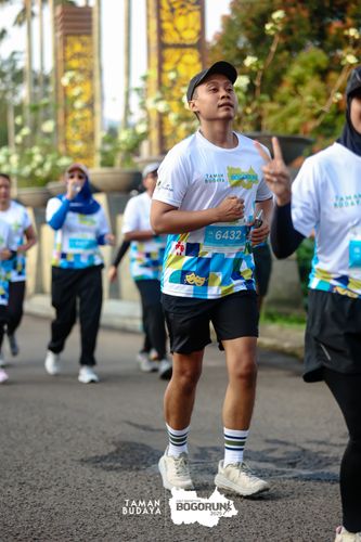 Race photo from Taman Budaya x BOGORUN 2025