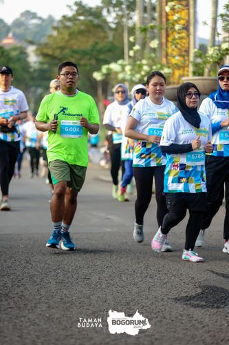 Race photo from Taman Budaya x BOGORUN 2025