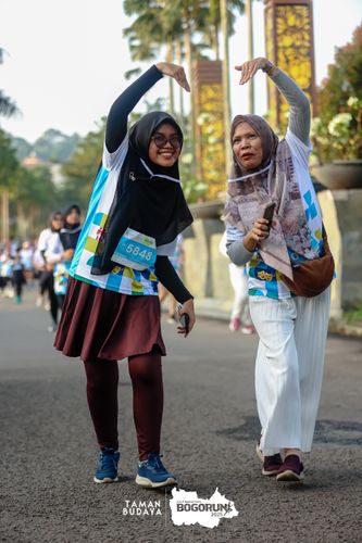 Race photo from Taman Budaya x BOGORUN 2025