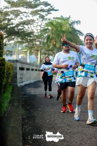 Race photo from Taman Budaya x BOGORUN 2025