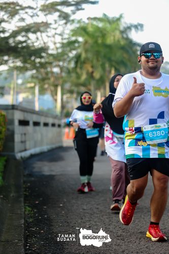 Race photo from Taman Budaya x BOGORUN 2025