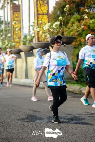 Race photo from Taman Budaya x BOGORUN 2025