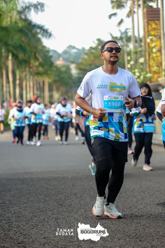 Race photo from Taman Budaya x BOGORUN 2025