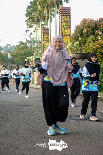 Race photo from Taman Budaya x BOGORUN 2025