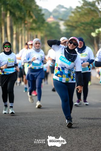 Race photo from Taman Budaya x BOGORUN 2025