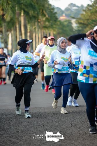 Race photo from Taman Budaya x BOGORUN 2025