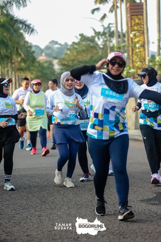 Race photo from Taman Budaya x BOGORUN 2025