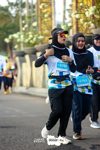 Race photo from Taman Budaya x BOGORUN 2025