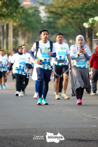 Race photo from Taman Budaya x BOGORUN 2025