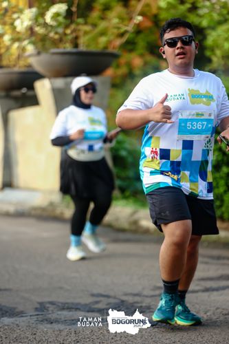 Race photo from Taman Budaya x BOGORUN 2025