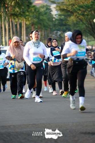 Race photo from Taman Budaya x BOGORUN 2025