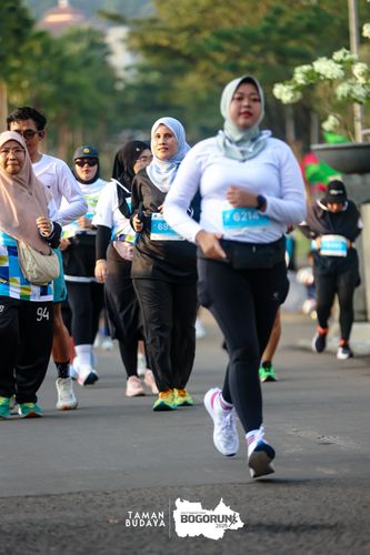 Race photo from Taman Budaya x BOGORUN 2025