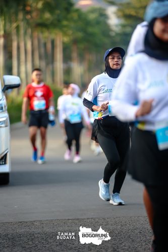 Race photo from Taman Budaya x BOGORUN 2025