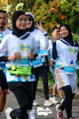 Race photo from Taman Budaya x BOGORUN 2025