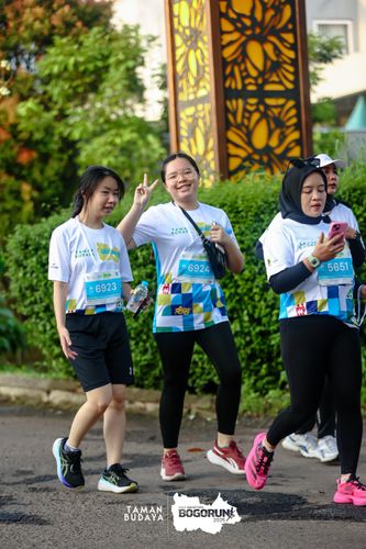 Race photo from Taman Budaya x BOGORUN 2025