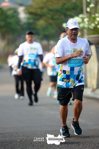 Race photo from Taman Budaya x BOGORUN 2025
