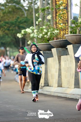 Race photo from Taman Budaya x BOGORUN 2025