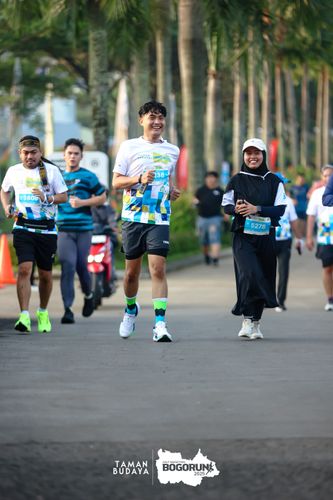 Race photo from Taman Budaya x BOGORUN 2025