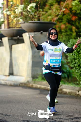 Race photo from Taman Budaya x BOGORUN 2025