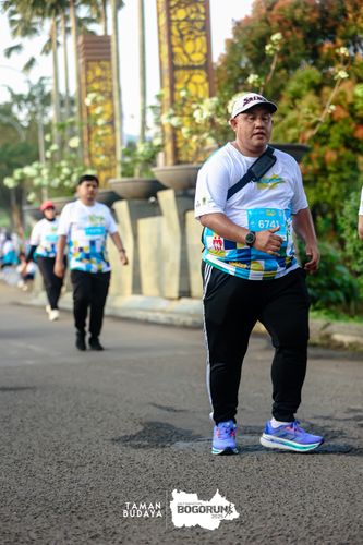 Race photo from Taman Budaya x BOGORUN 2025