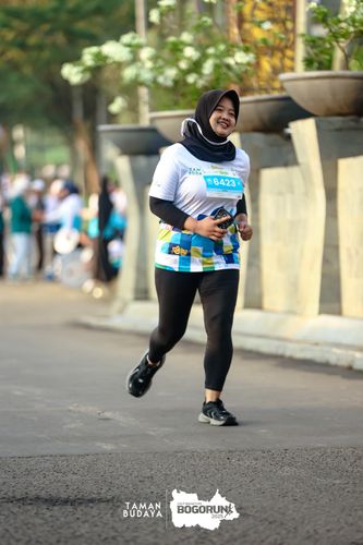 Race photo from Taman Budaya x BOGORUN 2025